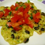 corn and black bean fritters