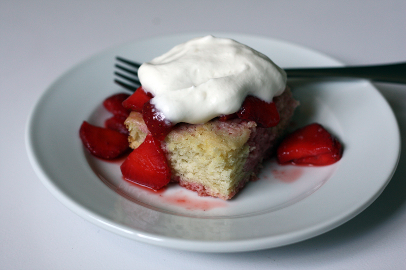 lemon zested shortcake
