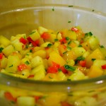 mango pineapple salse